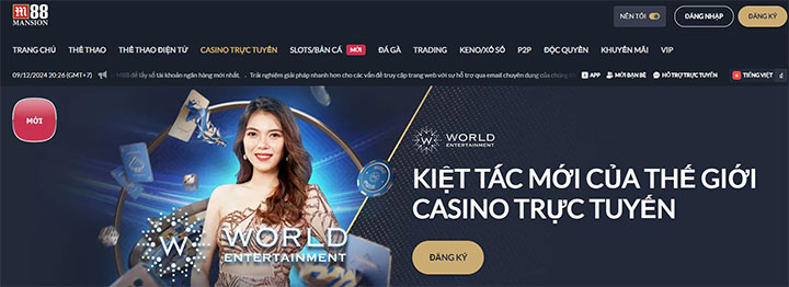 Casino online M88